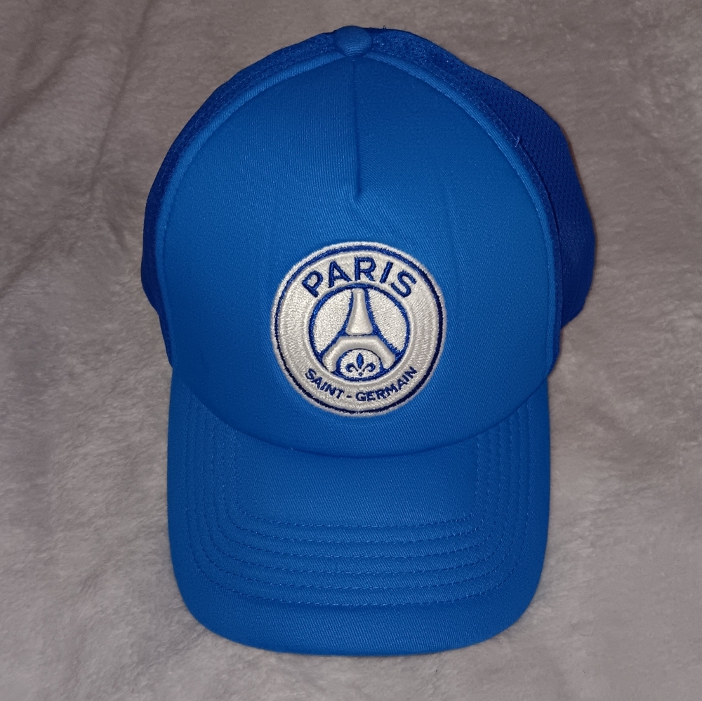 New 2014 Paris Saint Germain Marquinhos Soccer Hat Cap Authentic Vintage